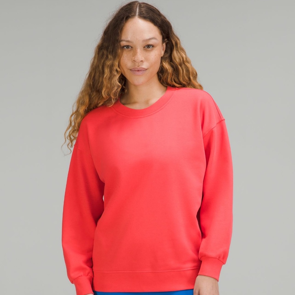 NWT 🍋 Lululemon Pale Raspberry Oversized Crew Size 10